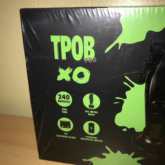 TPOB Pro XO Dark Clipper Brushless 7200rpm Professional Hair Trimmer Black-NEW - Picture 12 of 16